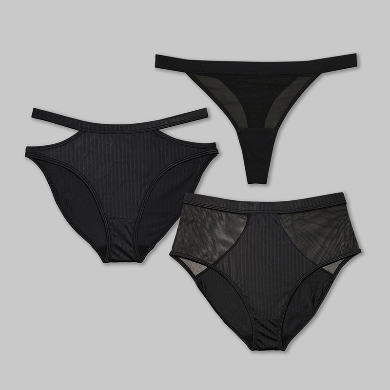 variable｜ Panty Gift Set | Black